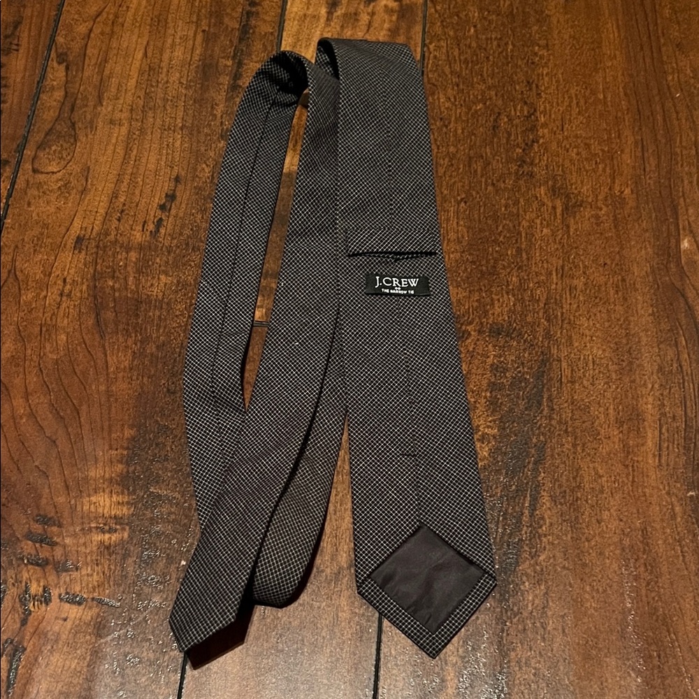 J. Crew Charcoal Textured Men's Tie